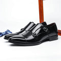 New Trends Office Oxford Shoes Men Under 2k Genuine Cow Leather Classic Shoes Man Monk Strap Business Formal Men's Dress Shoes