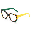 New High Quality Square Frame Acetate Optical Glasses for Men Women Fashion Colored Frame Custom Logo Wholesale