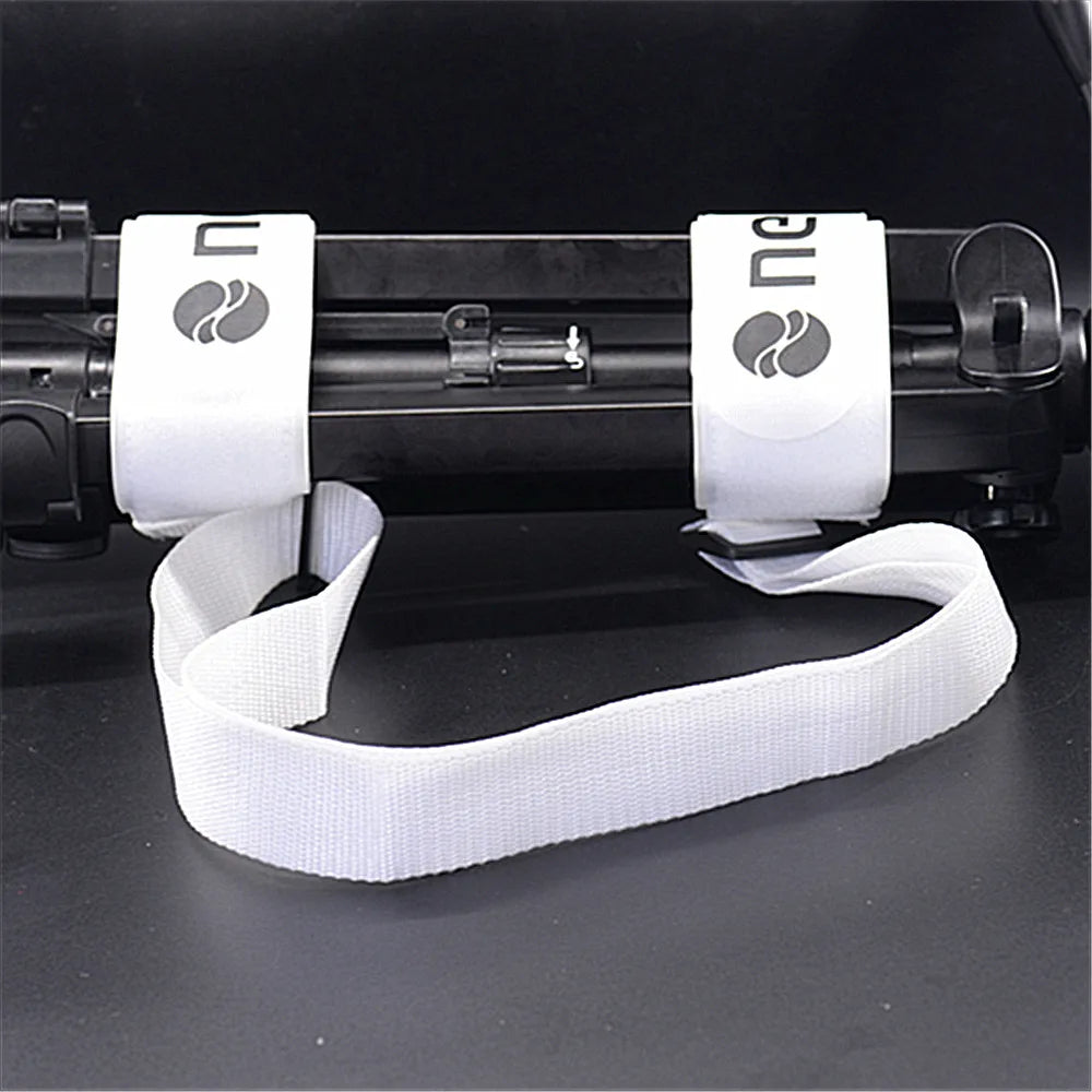 Adjustable EVA Hook Loop Ski Pole Shoulder Hand Carrier Strap with Nylon & EVA Material Reusable Lightweight Men's Ski Strap