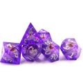 Dungeons & Dragons Custom Mold 7pcs Resin Dice Set Dragon Eye sharp Egd