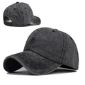 Classical Six Panels Pure Cotton Washed Vintage Baseball Cap Curved Brim Unisex Custom logo Dad Cap Ready to Ship