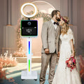 Portable Beauty DSLR Selfie 15.6 Inch Touch Screen Selfie Photobooth Flight Case Party 360 Take Photo DSLR Camera Photo Booth