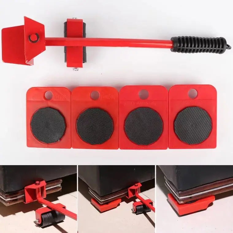 Professional Portable Heavy Object Mover Moving Tool Furniture Moving Handling Tool Mover Transport Set MegaBDM