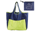 Large Capacity Polyester Nylon Foldable Fashion Tote Reusable Custom Print logo Cheap Reusable Shopping Bags