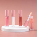 Hot Selling Makeup Cosmetics Vegan Highly Pigmented Custom Colorful Cruelty Free  VoLuminous Clear Lip Gloss