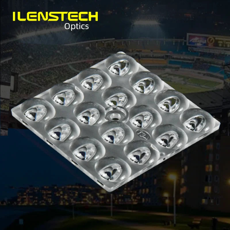ILENSTECH Module Lens 3535 Led Optical Lens 16 Leds Street Light Lens TYPE3M