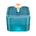 OEM New Translucent Neverland Macaron Color Pet Cat Water Fountain Automatic Quiet Plastic Macaron Pet Drinker Factory Price