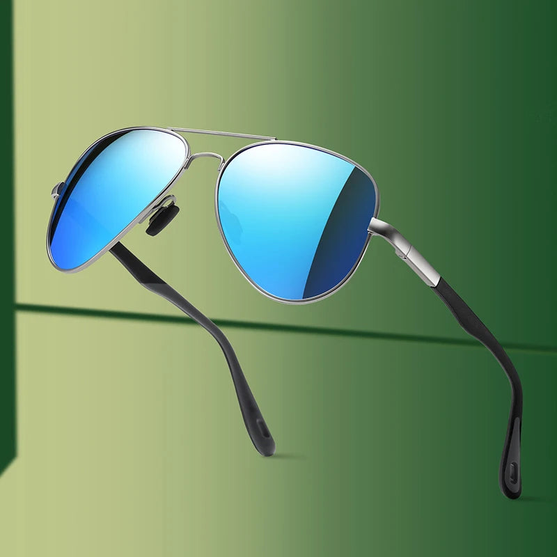 Fashion Metal Oversized Sunglasses  Polarized Night Vision  Photochromic Driving Glasses for Men