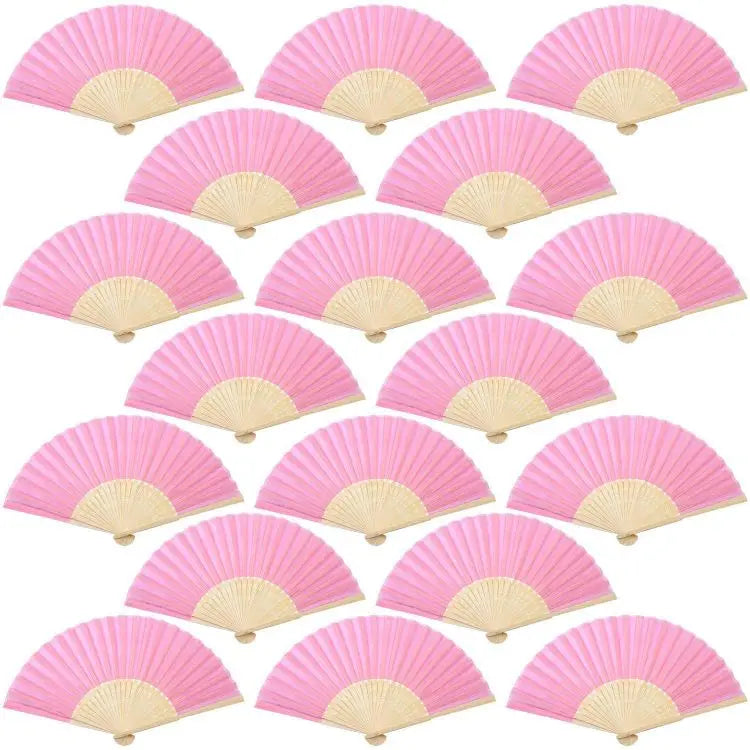 Customizable Durable 11 Inch Feather Portable Hand Fan Plastic Love Style Cartoon Pattern Party Favors and Gifts