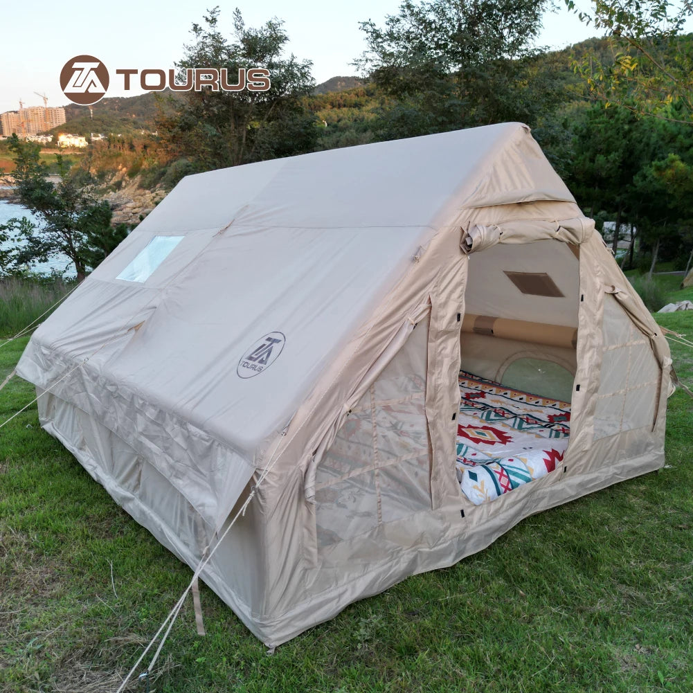 TOURUS 12 Square Meters New Design Camping Tent Travel Inflatable Camping Tent