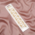 Fashion 12pcs Luxury Golden Shape Pins Multifunction Muslim Clip Hijab Brooch Scarf Pin for Women