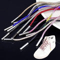 Full Glass Rhinestone Shoelaces 3D Loose Rhinestones Shiny Cords Trendy Personalized Colorful DIY Accessories
