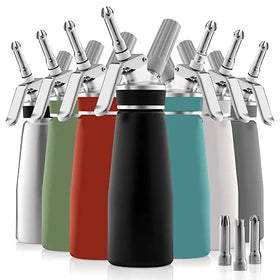 Cream Whipper Custom Kitchen Dessert Tool Chargers Wholesale Aluminum Ice Cream Topping Dispenser