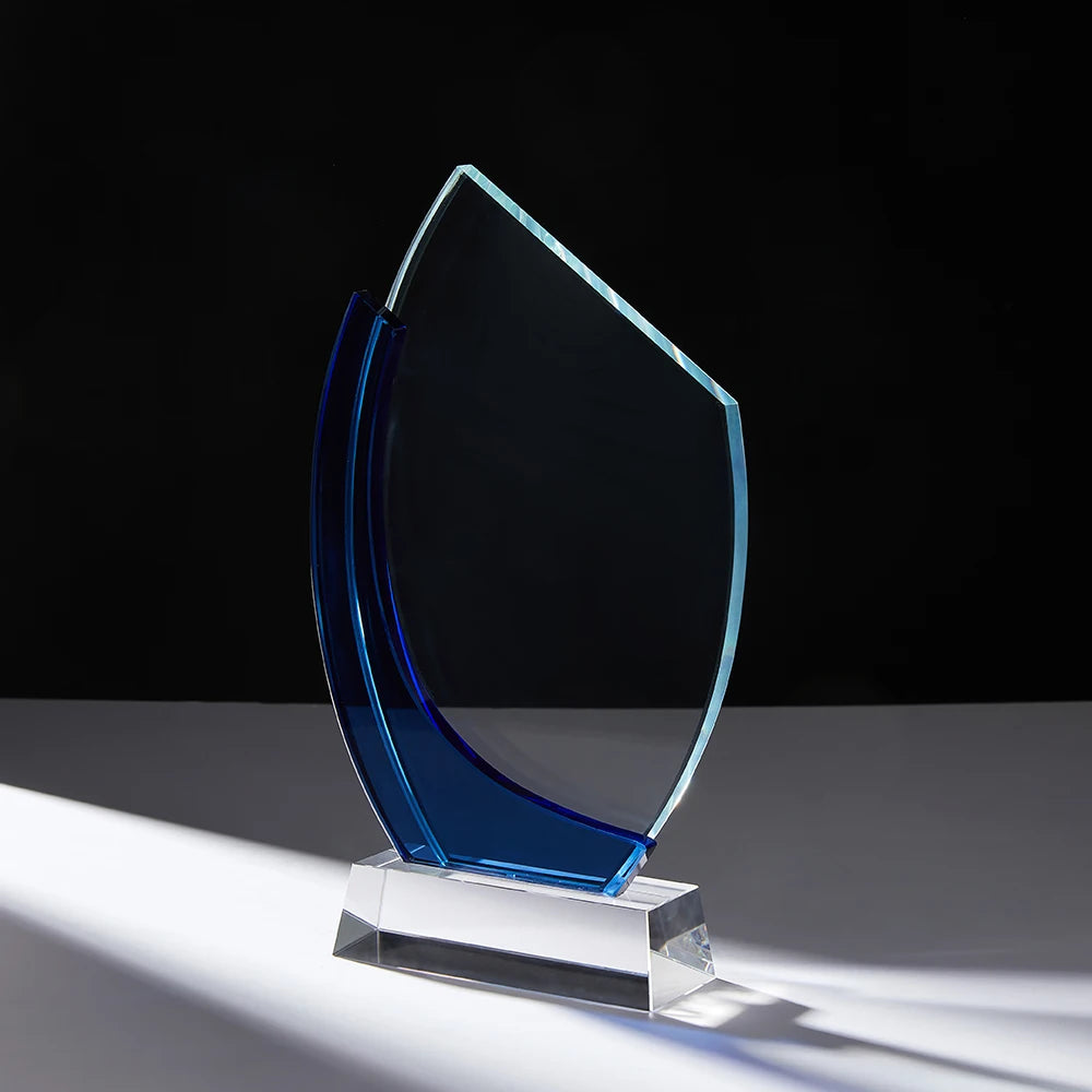 Wholesale Blank Event Crystal Award Trophy Custom UV Printing Crystal Trophy for Souvenirs