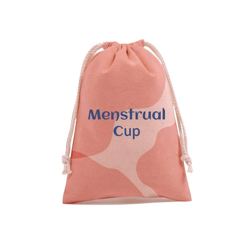 Henrich Hot Sale Menstrual Cup Cloth Bag Cotton Bag