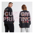 Wholesale Customization Men's Wholesale Oversized T-shirts Acid Wash Mens Printing Long t Shirt Puff for Men