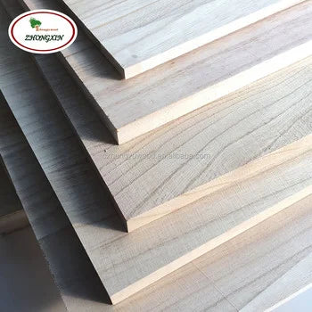 Paulownia Wood Solid Boards Furniture Decoration Crafts in Living Room
