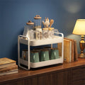 Custom Desktop Organiser Holders Cup Rack Plastic Stand Racks Kitchen Accessories Hanging Drain Goblet Cups Drying Rack