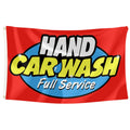 Hand Car Wash 3x5 ft for Room College Dorm Bedroom Living Room Wall Tapestry Decor