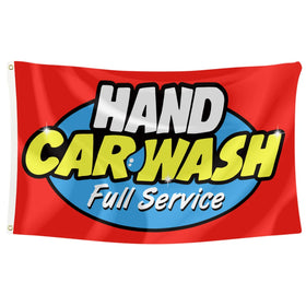 Hand Car Wash 3x5 ft for Room College Dorm Bedroom Living Room Wall Tapestry Decor