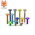 China Import Grade 5 Titanium Alloy Baut Jok Piringan Disc Torx Head Anodized PVD Finish Full Set M8/M6/M10 VESPA Sprint Yamaha