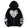 Men Apparel 600 Gsm Heavyweight Design Zip up Sweatshirt Over Face Men's Hoodies Custom Logo Golf Clothing Men Zipper Hoodie