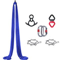 Low-Cost Acrobatic Dance Aerial Yoga Hammock Hardware Set 8-Meter Royal Blue % Nylon Shiyi Brand Aerial Sports Entertainment