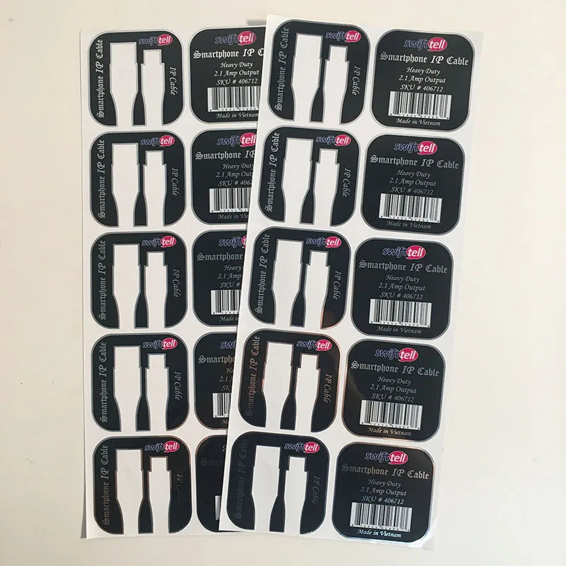 Manufacturers Custom Private Brand Name Printing Logo Adhesive Roll Labels Stickers for Packaging