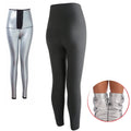 Wholesale Custom Women Body Shaper and Biker Training Women Weight Loss Sweat Waist Trainer Leggings Sauna Pant