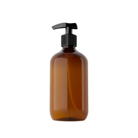 Low MOQ PET Empty Green Lotion Bottle Container Plastic Bottles 500ml for Skincare Lotion Plastic Pump Bottle