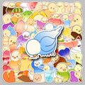 50PCS Factory Hot Thermos Cup Stickers Colorful Personality Creative Waterproof Bird Sticker