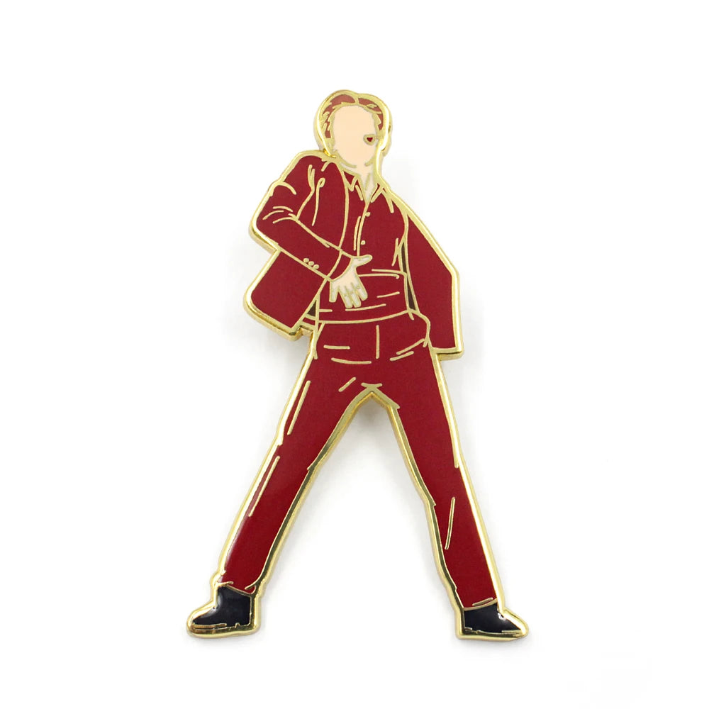 Manufacturer Factory Custom Pin Soft Enamel Anime Cartoon Dance Lapel Pins Metal Badge Hard Enamel Pin