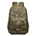 Good Size Korea High Dark Blue Colour Tactical School Bag Lightweight Backpack