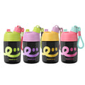 450ml Colorful Plastic Water Bottle with Large Capacity Portable Sports Sippy Cup Summer Lemon Cup New Student Cup with Tea