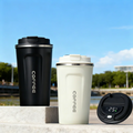 Kingze Personalized Smart Cup Double Wall Stainless Steel 350ml Led Temperature Display Coffee Tumbler Mug