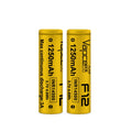 Vapcell 14500 3.7 Volt AA Lithium Ion Battery 1250mah 3a F12 Rechargeable Batteries for Flashlight
