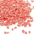 500g/lot 5mm Cute Mushroom Slice Soft Clay Sprinkles for Slime Material Polymer Clay Crafts Making DIY Nail Arts Decoration