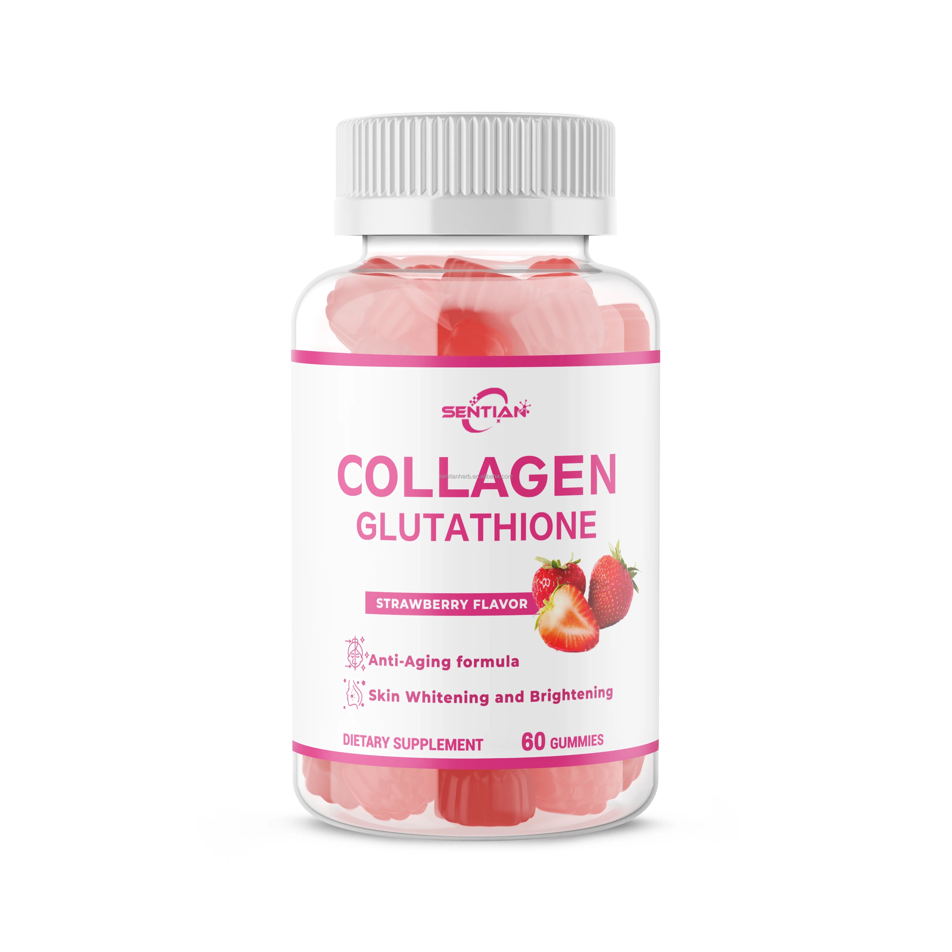 Customized ODM Service Collagen Gummies L-Glutathione Gummies for Women