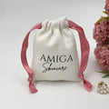 Wholesale Twill Cotton Luxury Jewelry Packaging Pouch Silk Printed Rectangle Scratch Resistant Customizable Closure Storage Gift