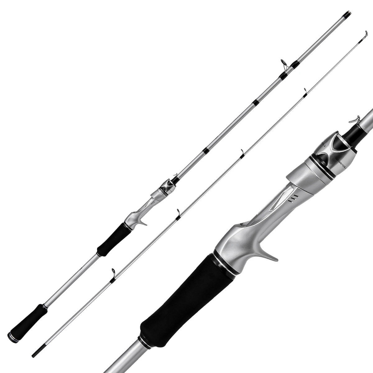 2023 New Silver ML 180 210 Glass Fiber Freshwater Bass Spinning Casting Rod