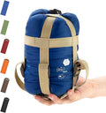 Woqi Ultra Comfort Sleeping Bag  Portable  Waterproof  Compact Lightweight  Comfort with Compression Sack  Great for Outdoor Cam