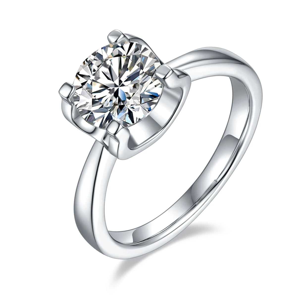 Wish Jewelry Good Quality Fantastic Hexagon Moissanite 2 Carat Ring Man With Discount