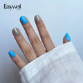 Easywell New Fake-Nails with Glue 30 Soft Acrycli Solid Squoval Style Reusable Very Short Press on Nails Supplier