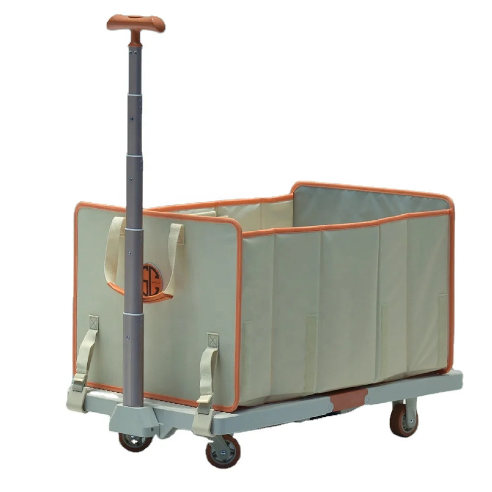 2024 New Portable Lightweight and Portable Camping Picnic Car Children's Folding Car Shopping Car Transport Car Handbag Cart