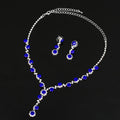 WN169 Wholesale Fashion Bridal Jewelry Set Women Necklace Earrings Set Wedding Jewelry Set
