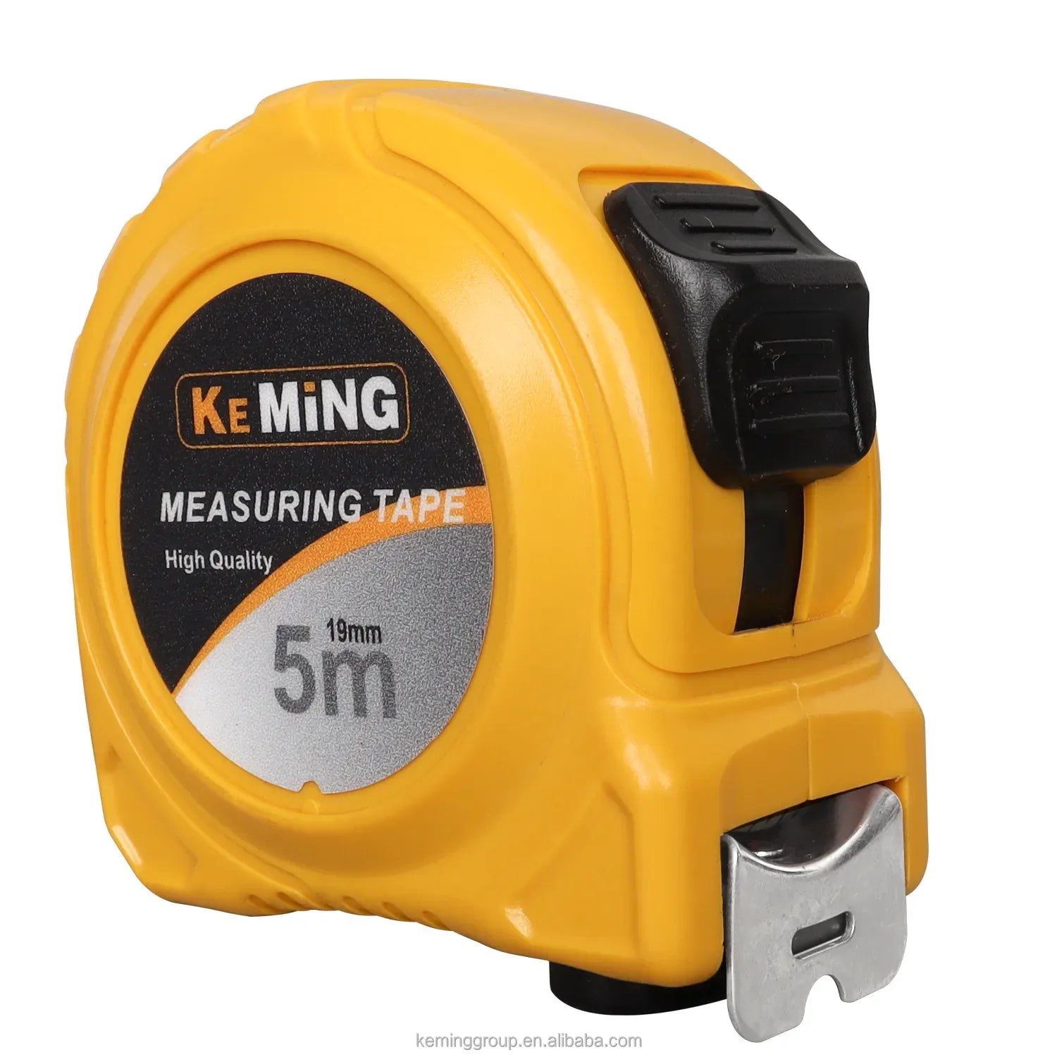 KEMING 5M/16FT Wholesale Heavy Duty Metric ABS Steel Tape Measure Custom Logo Printed Steel Blade with Plastic Material