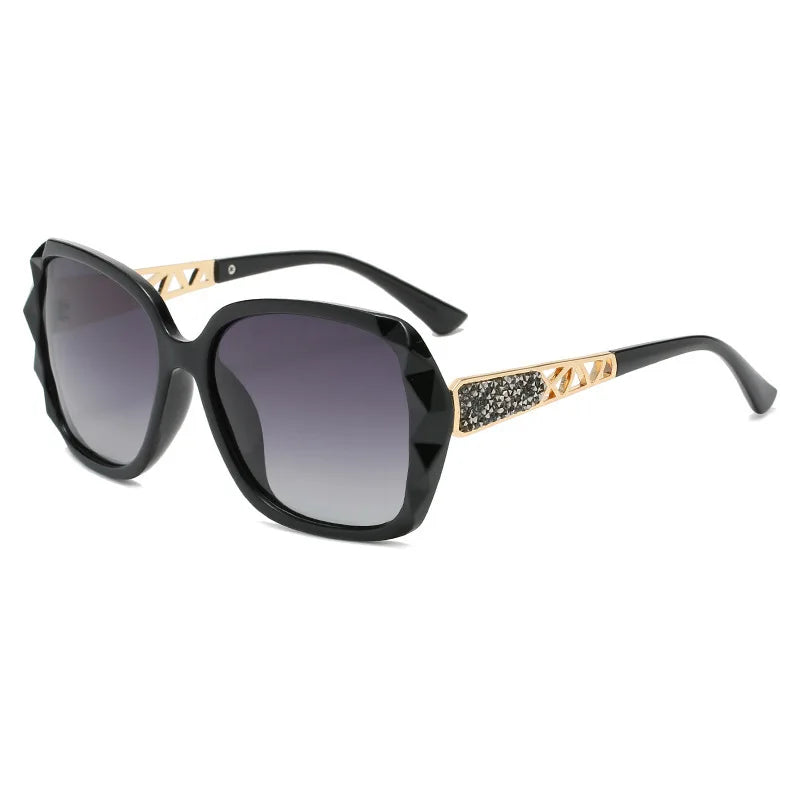 Polarized Sunglasses  Drive Travel Glasses With Diamond  for Women