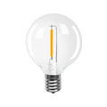 JAIYI 25 Ft G40 Globe Incandescent 25 Bulb Vintage Cafe Integrated Led String Lights Black Cafe String Ball Lights