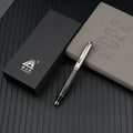 Newest Luxury Black Girl Stationery Metal Gel Pens Fine Point Roller Pen Custom Logo School Kit
