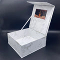 Factory Direct Gift Packaging Customized Hardcover Box Birthday Screen 7 Inch LCD Video Gift Box